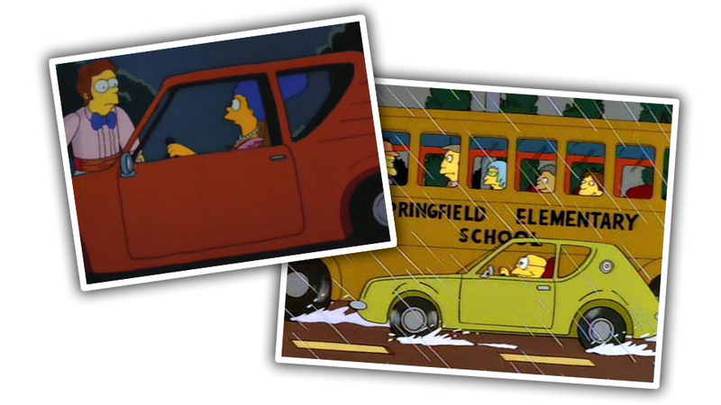 Illustration for article titled A Guide To Every Real-World Car Used In The Simpsons